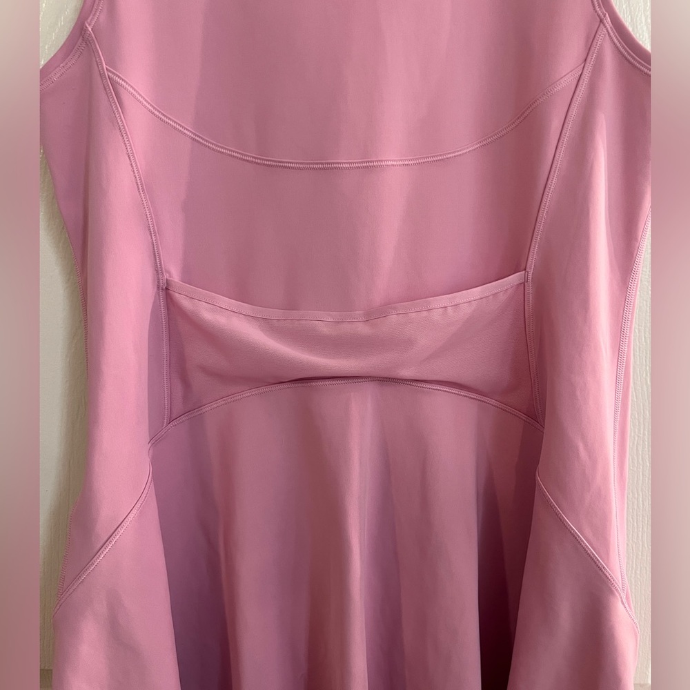 Athleta 'Ace' Pink Zip Front Tennis Dress - Women's XL - Picture 8 of 8